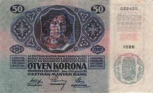 Ungarn p25 50 Korona 1920